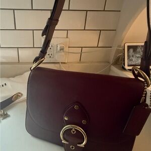 Coach Dark Burgundy Crossbody Bag